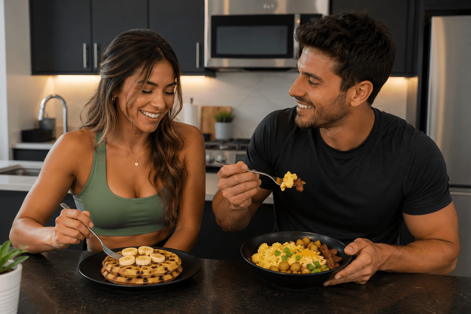 Fit Fuel team at the kitchen